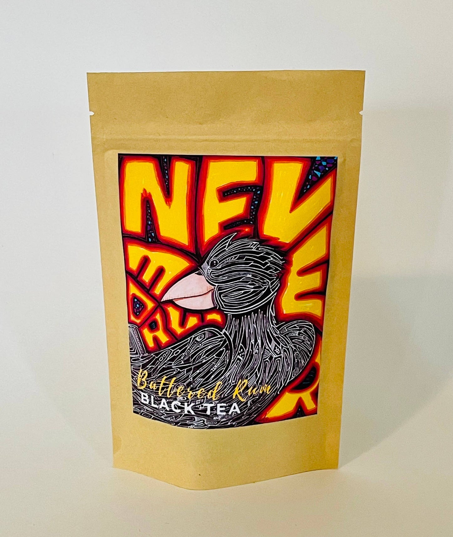 The Raven Inspired - Buttered Rum Flavoured BLACK TEA: Tiny Tea