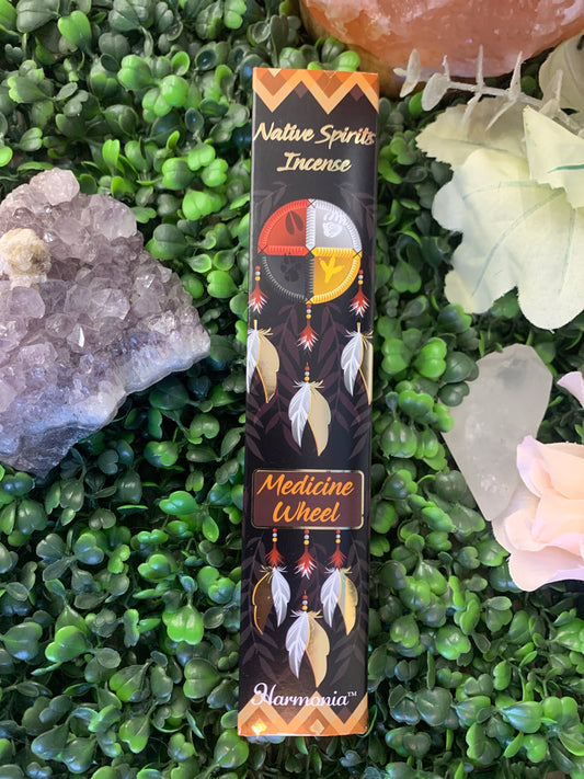 Medicine Wheel Incense Sticks - Native Spirits Incense