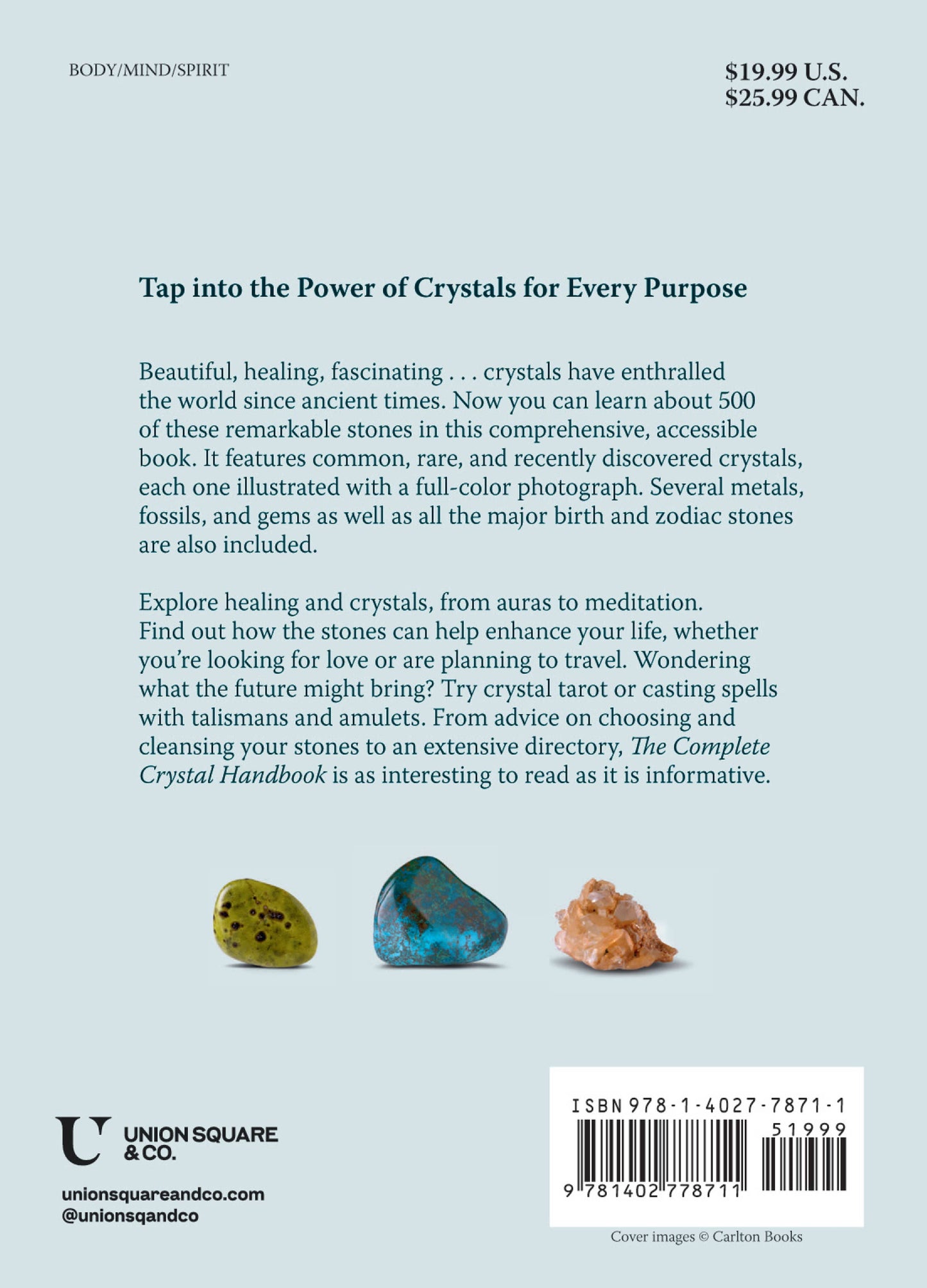 Complete Crystal Handbook by Cassandra Eason