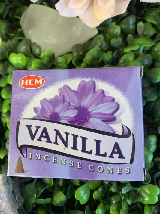 Vanilla Incense Cones