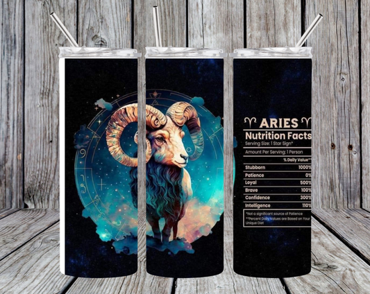 Zodiac tumbler: Capricorn