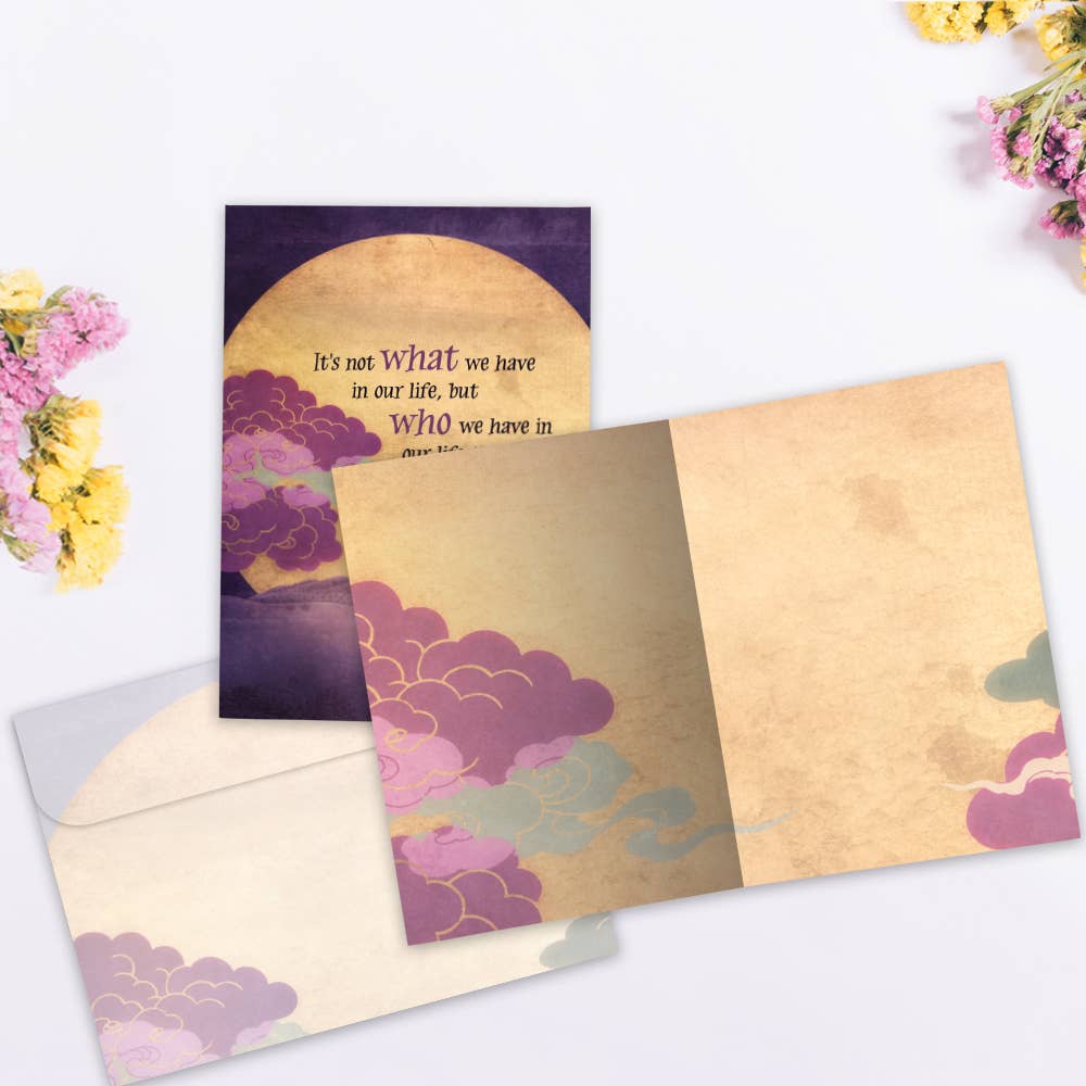 Not What But Who | 6-Pack All Occasion Cards | SKU 14787