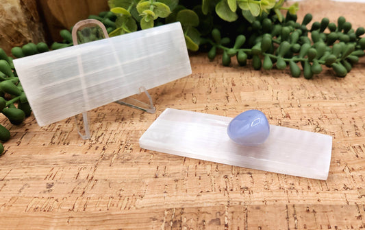Selenite Charging Bar/Plate - Plain - Approx. 10cm Long