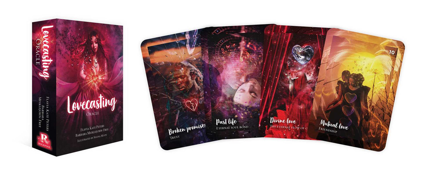 Lovecasting Oracle by Flavia Kate Peters: Flashcards; 128 pages / English