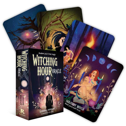 Witching Hour Oracle by Lorriane Anderson: Flashcards; 128 pages / English