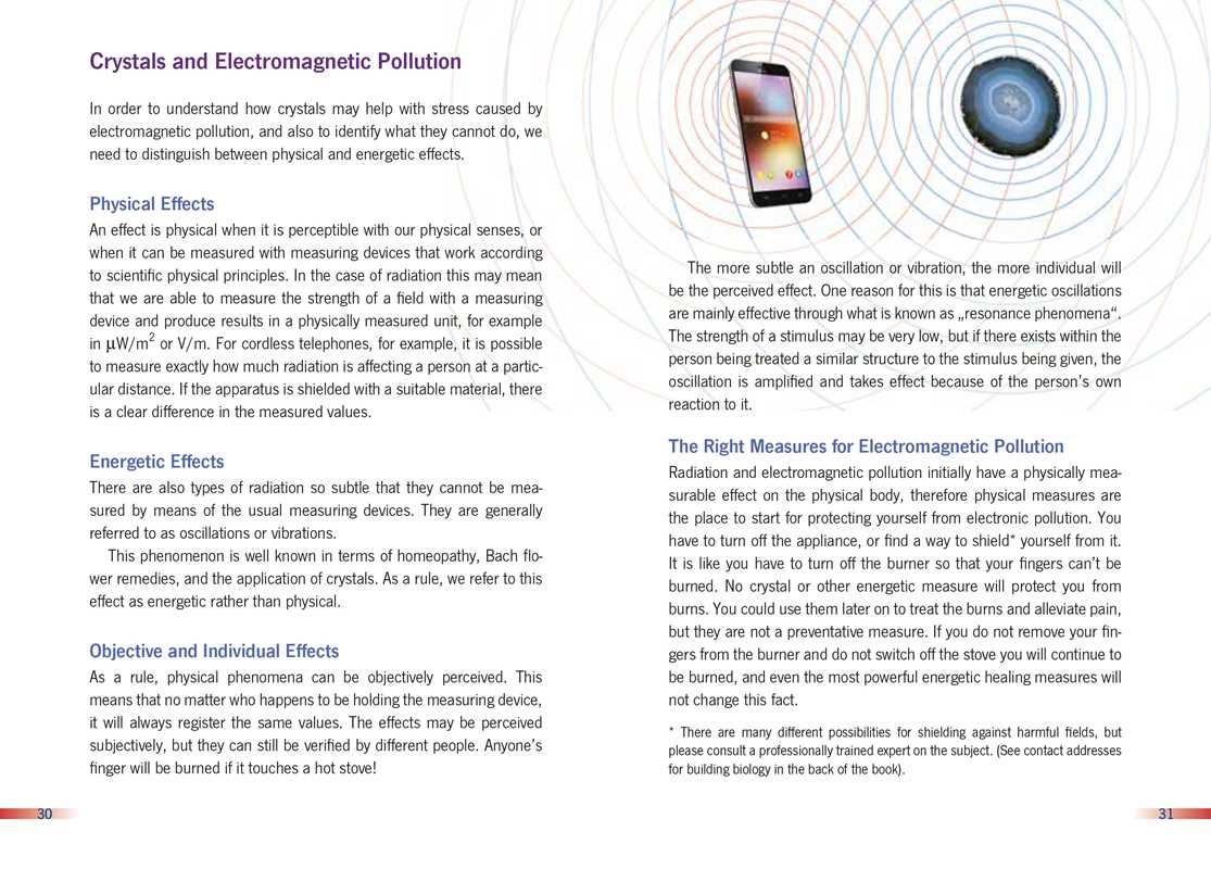 Crystal Protection from 5G and EMF Pollution by Barbara Newerla: Paperback; 80 pages / English