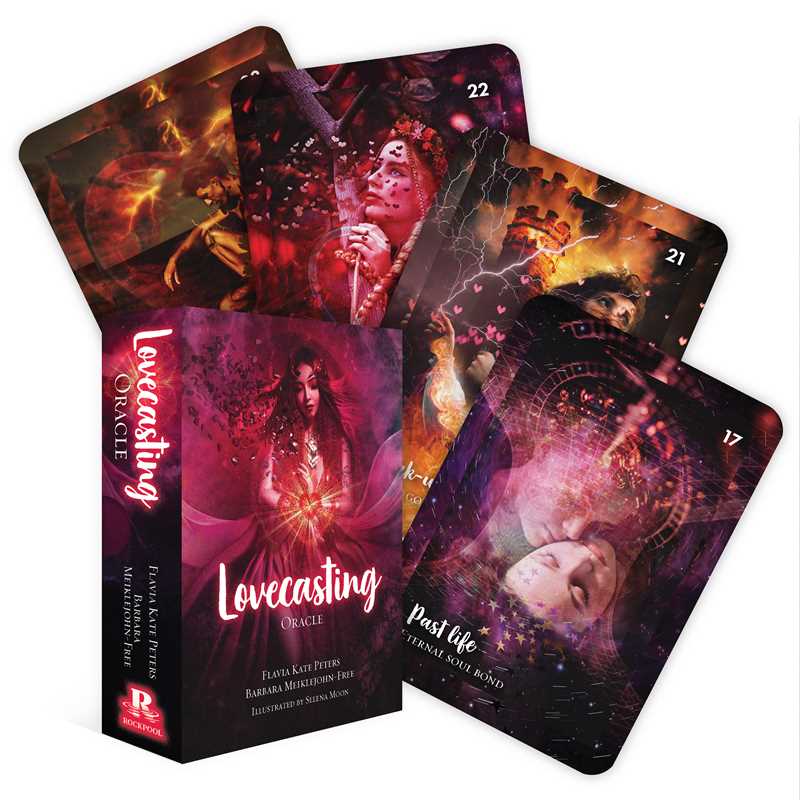 Lovecasting Oracle by Flavia Kate Peters: Flashcards; 128 pages / English