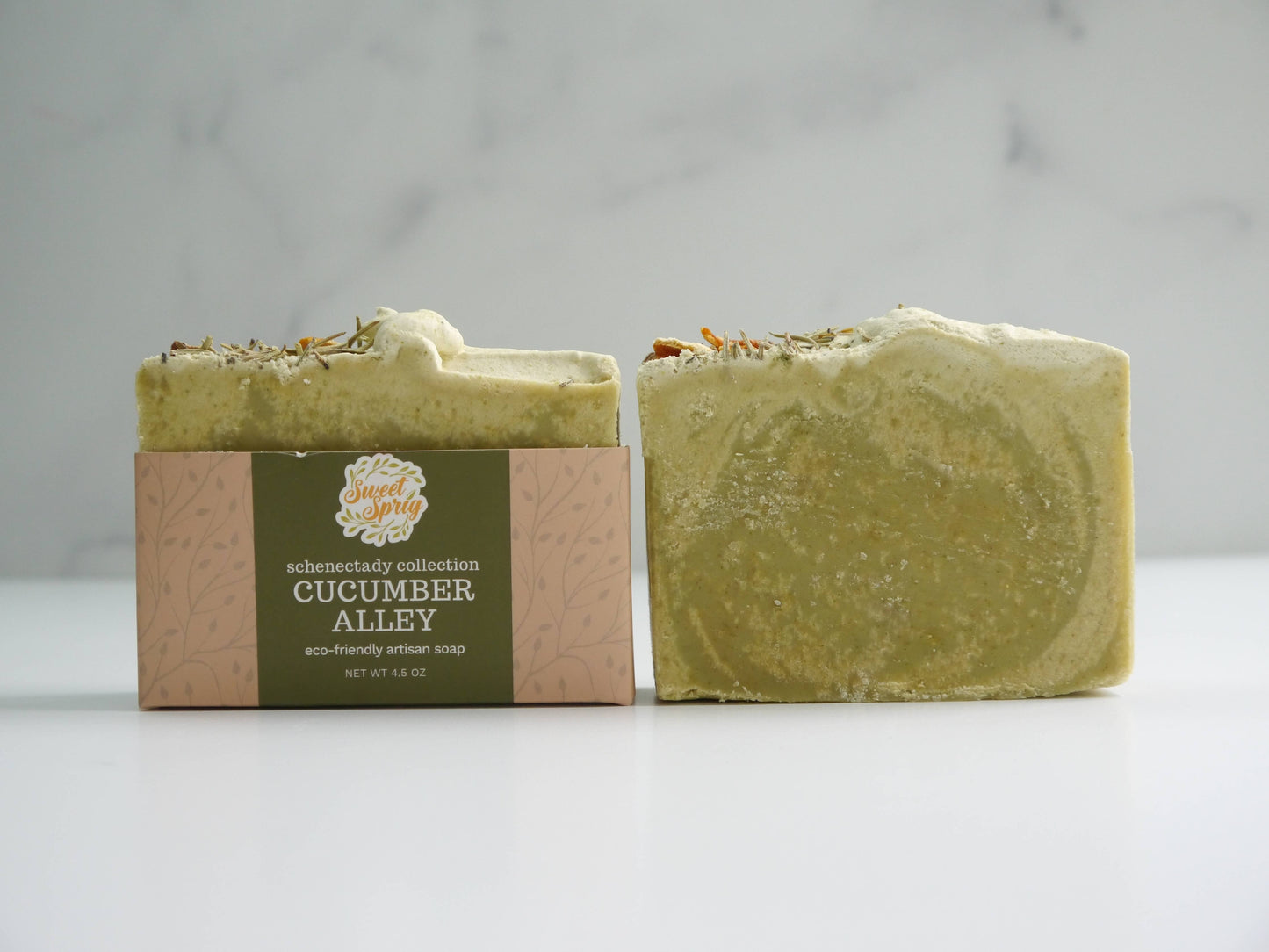 Cucumber Alley Artisan Soap Bar: No Shrink Wrap