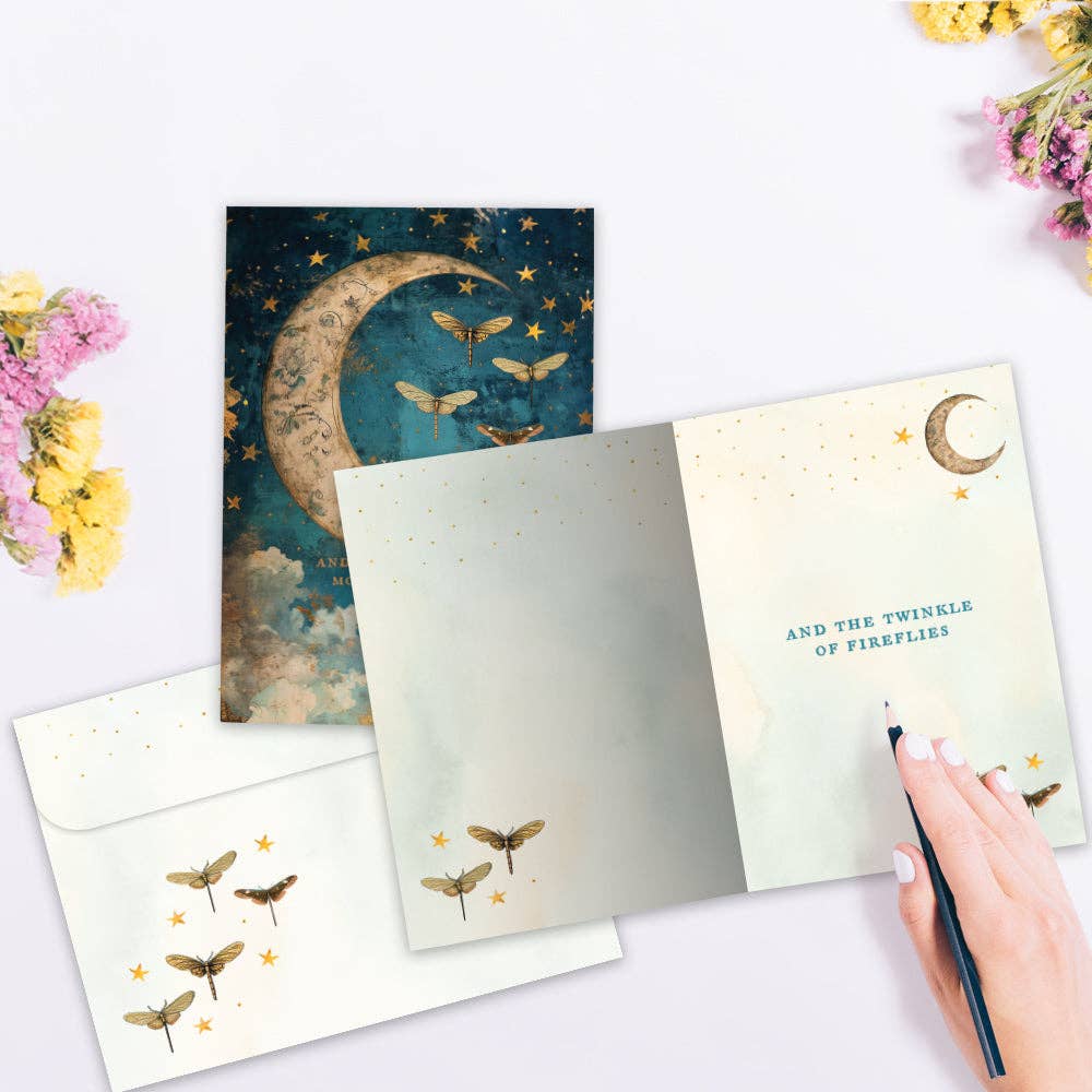 Starlight Moonbeams | 6-Pack Just Because Cards | SKU 22242