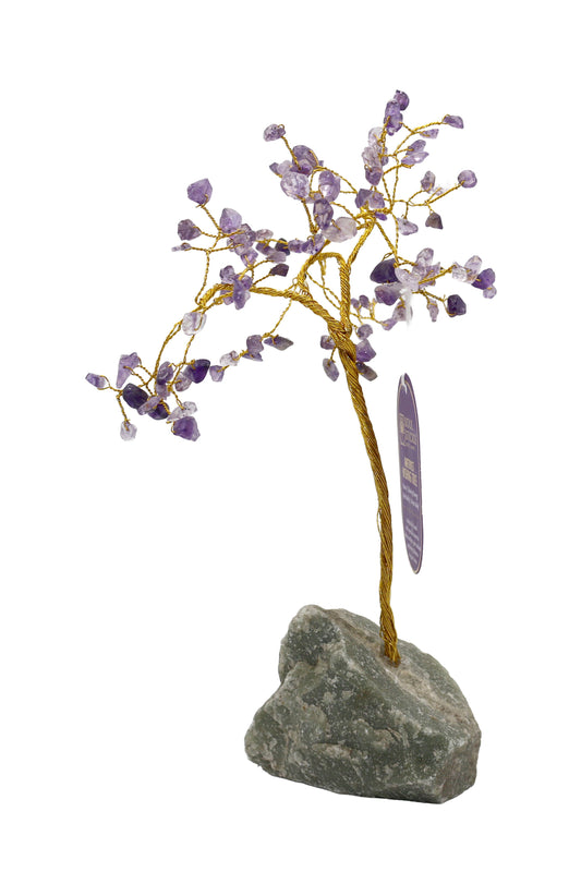 Amethyst Crystal Tree - Quartz (100 Beads)