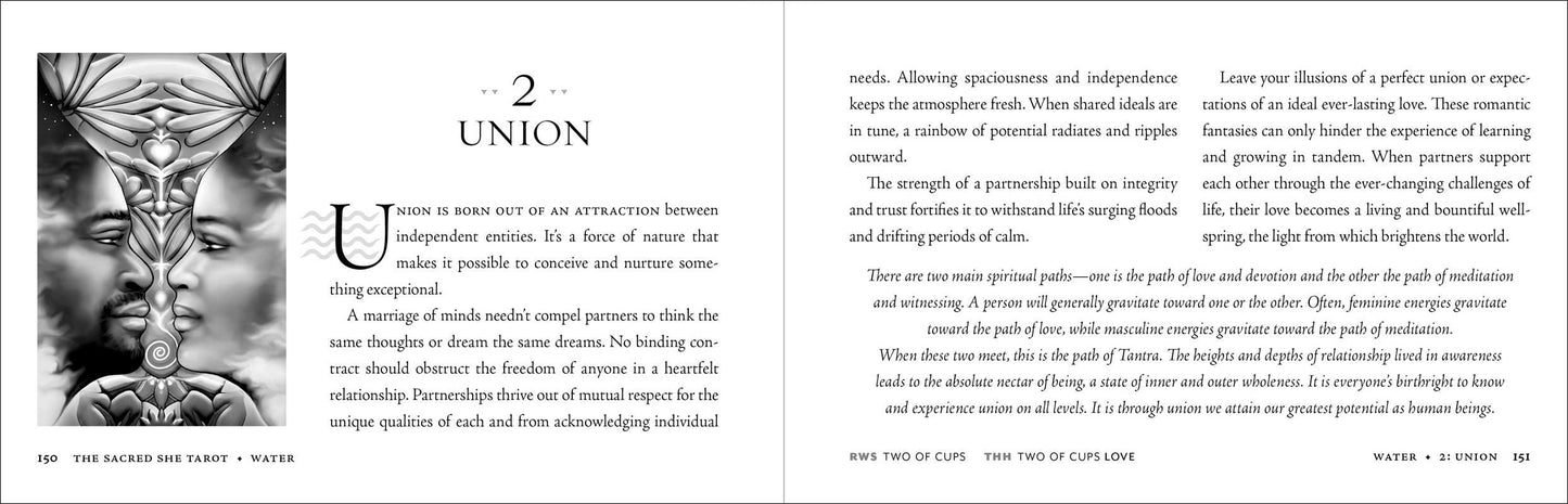 Sacred She Tarot Deck and Guidebook by Ma Deva Padma: Flashcards; 232 pages / English