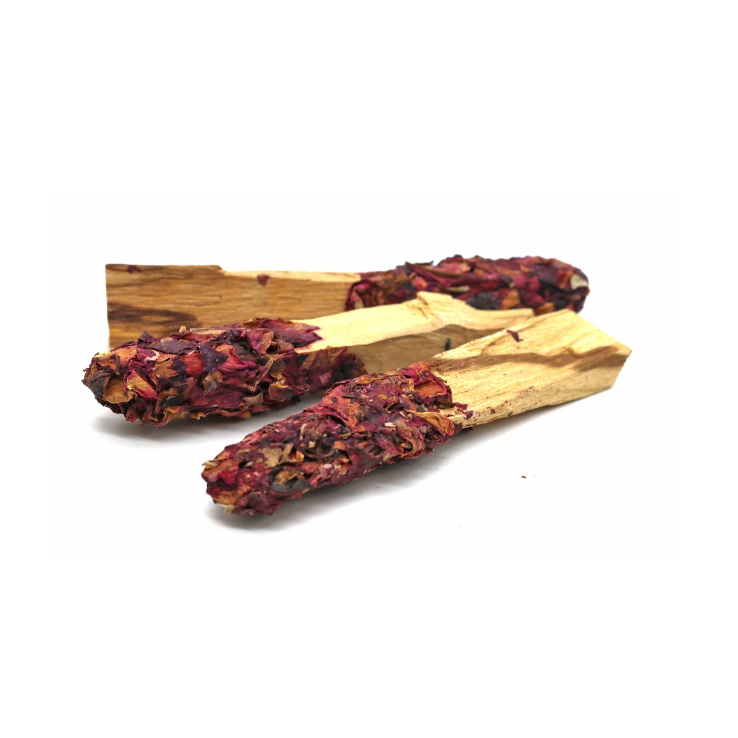 Dipped Red Sacred Rose Petal Palo Santo Popss