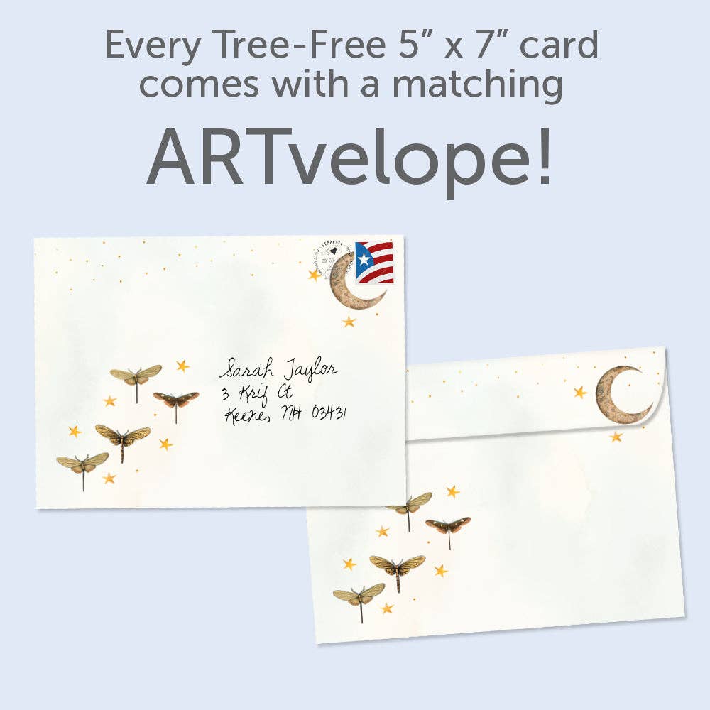 Starlight Moonbeams | 6-Pack Just Because Cards | SKU 22242