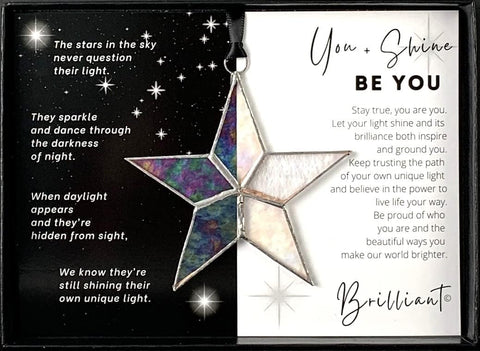 Be You Stained Glass Star