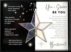 Be You Stained Glass Star