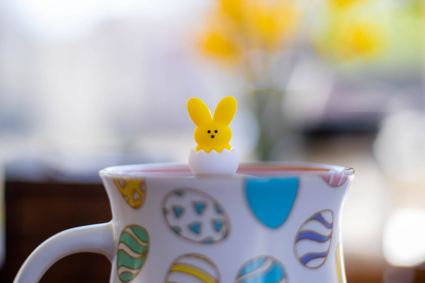 Yellow Peep | Floating Tea Steeper | Green Base | Easter Egg