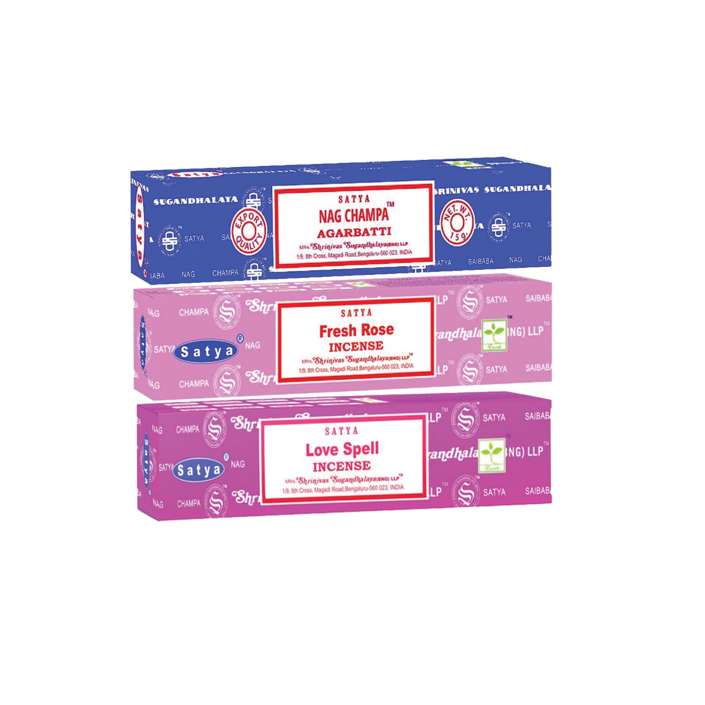 Satya - Nag Champa Love Mix Pack (3)