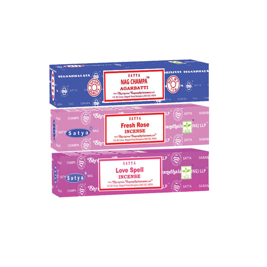 Satya - Nag Champa Love Mix Pack (3)