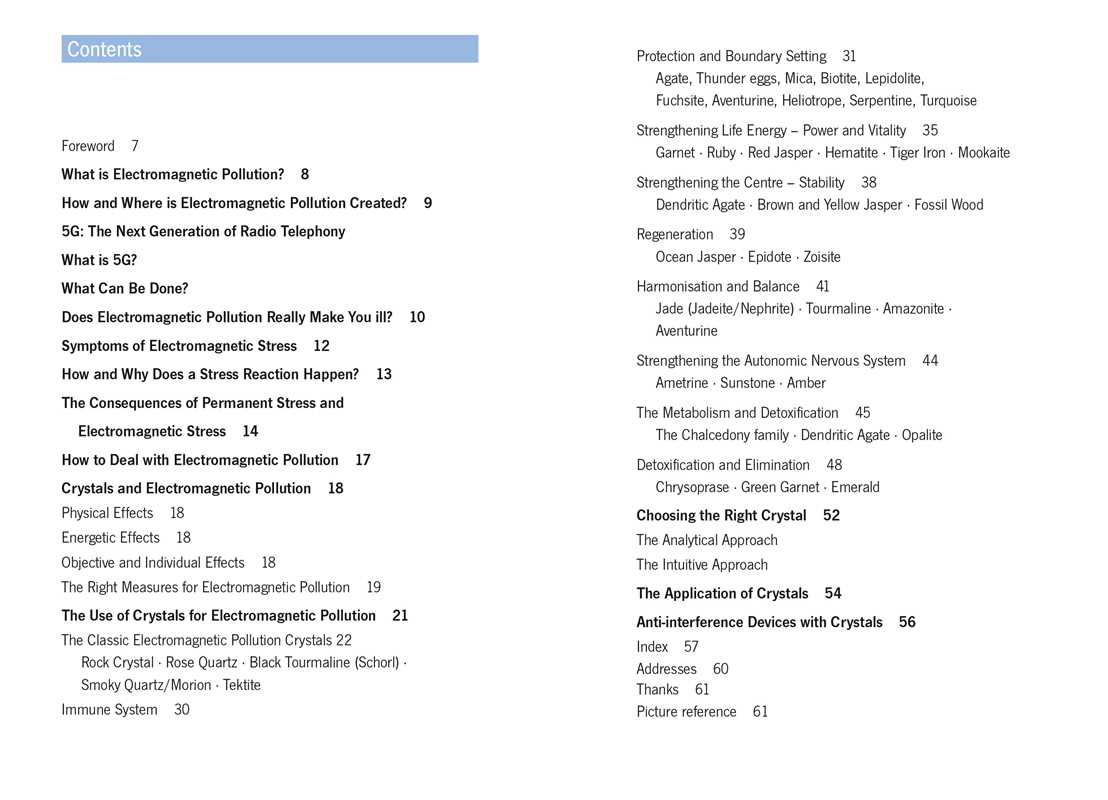 Crystal Protection from 5G and EMF Pollution by Barbara Newerla: Paperback; 80 pages / English
