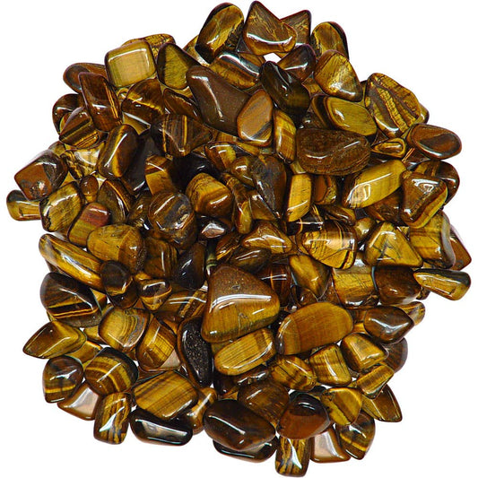 Tumbled Stones Gold Tiger Eye (1lb)