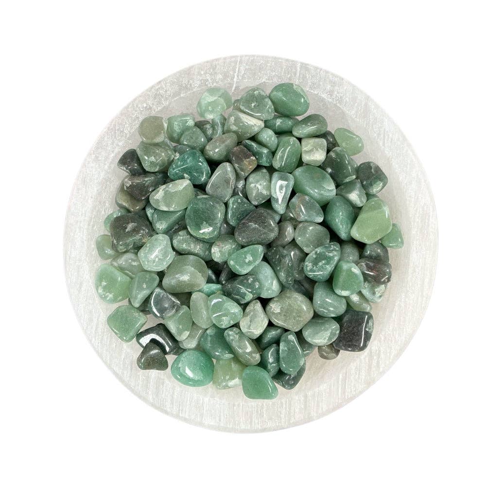Create Your Own Intention Bottle Refill - Green Aventurine Chips