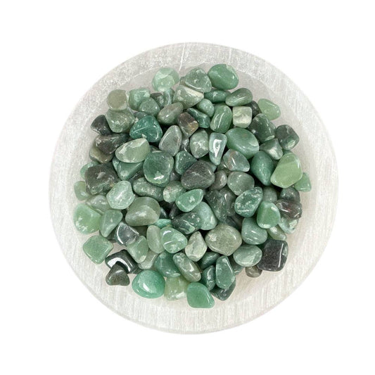 Create Your Own Intention Bottle Refill - Green Aventurine Chips