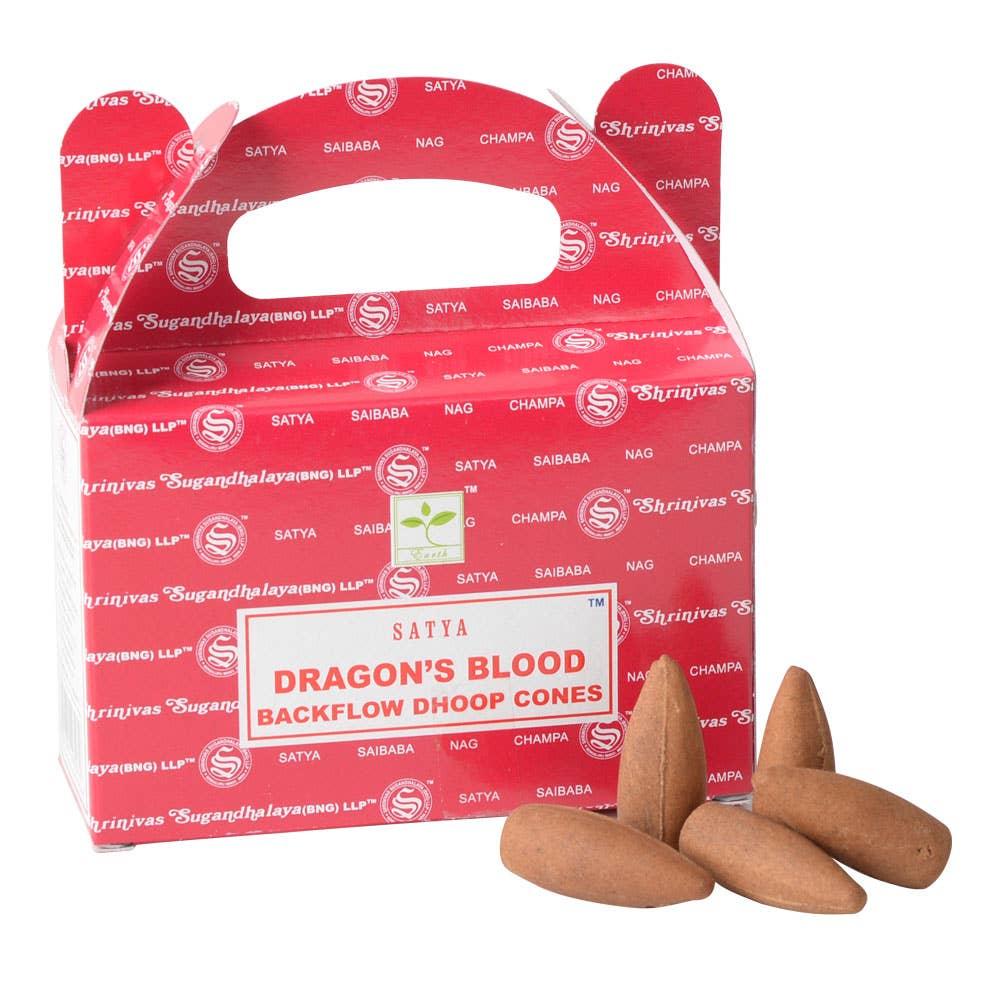 Dragons Blood Backflow Incense Cones