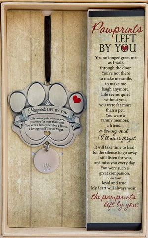 Pawprints Left By You Memorial Gift