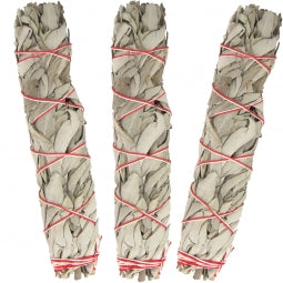 California White Sage Smudge Stick- 9-10 inches