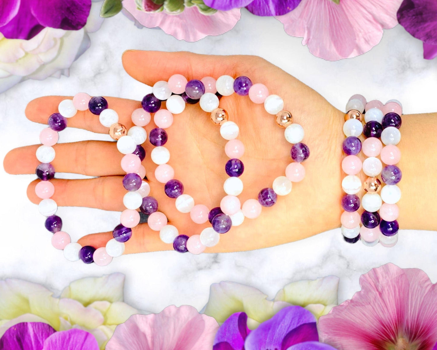 Divine Feminine Power Crystal Bracelet