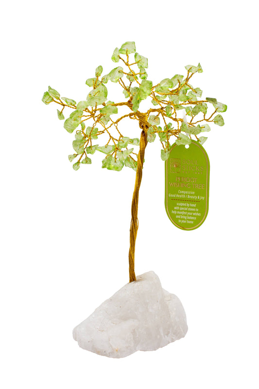 Crystal Tree - Peridot (100 Beads)