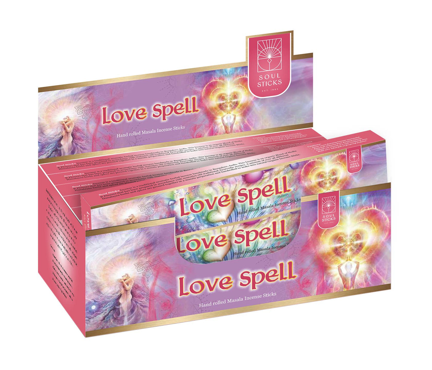 Soul Sticks - Love Spell Masala Incense Sticks (12)