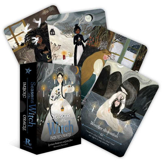 Seasons of the Witch: Imbolc Oracle by Lorriane Anderson: Flashcards; 144 pages / English