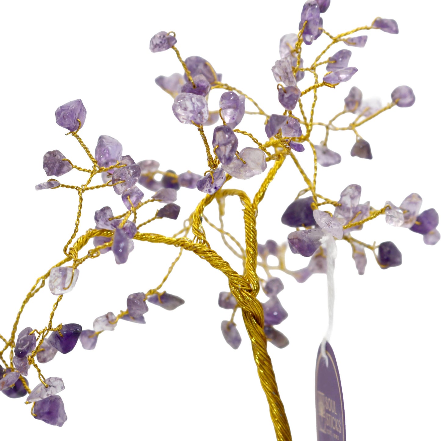 Amethyst Crystal Tree - Quartz (100 Beads)