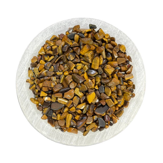 Create Your Own Intention Bottle Refill - Tiger's Eye Chips
