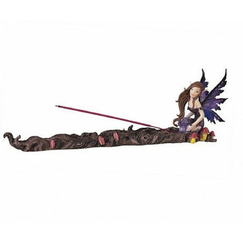 Fairy with Purple Wings Incense Burner