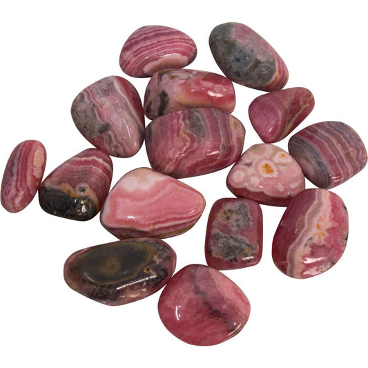 Tumbled Stone Rhodochrosite (1/2lb) Grade