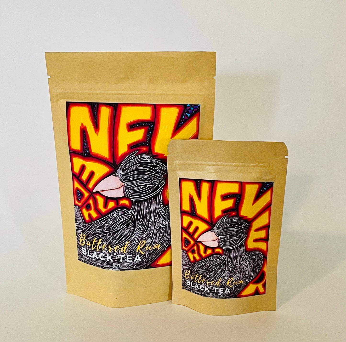 The Raven Inspired - Buttered Rum Flavoured BLACK TEA: Tester (not for resale)