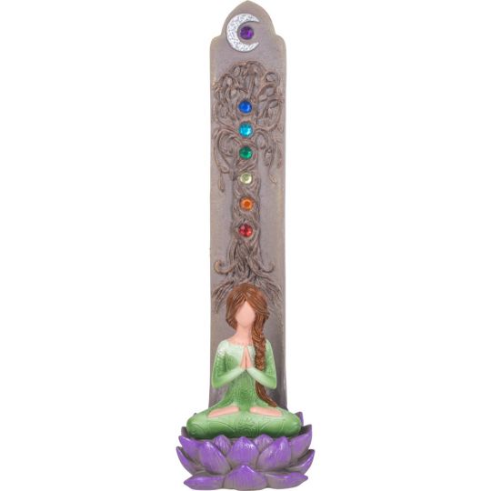 Chakra Yoga Goddess Incense Holder