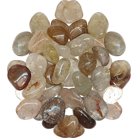 Tumbled Stones Rutilated Quartz (1lb)