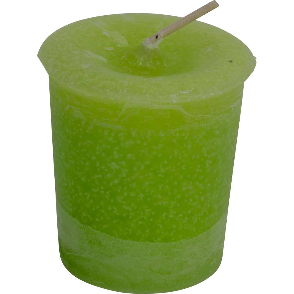 Reiki Herbal Votive Candle Abundance (Box Of 18)