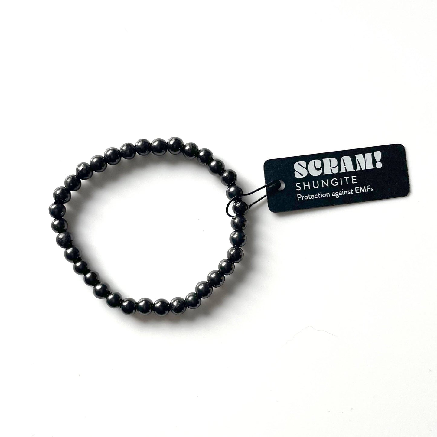 Scram! Shungite Bracelet  |  EMF Protection Bracelet