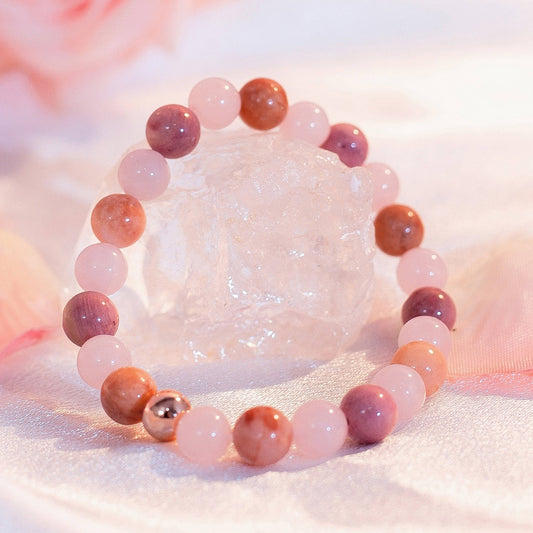 Attract Love 8mm Crystal Bracelet