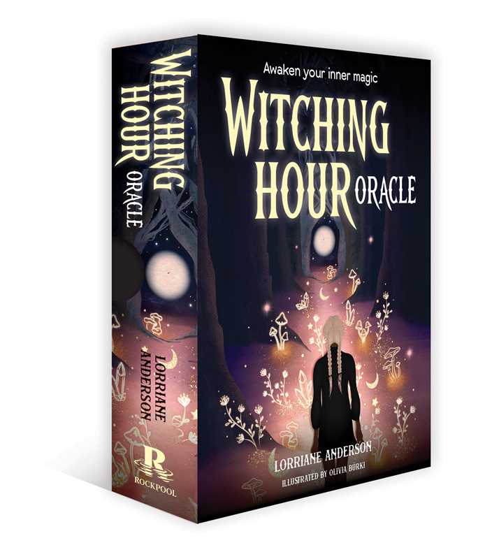 Witching Hour Oracle by Lorriane Anderson: Flashcards; 128 pages / English