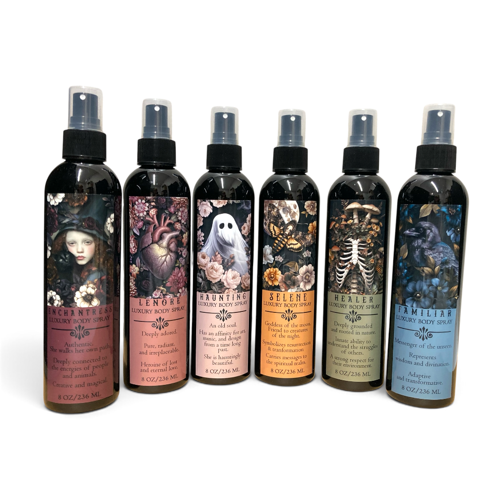 Mystic Aura Collection 8 oz Body Spray Mists Fall Autumn: Haunting