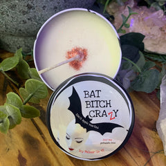 Bat Bitch Crazy Candle - Icy Palmer Candle Company
