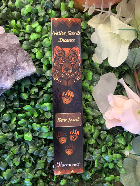 Bear Spirit Incense Sticks - Native Spirits Incense