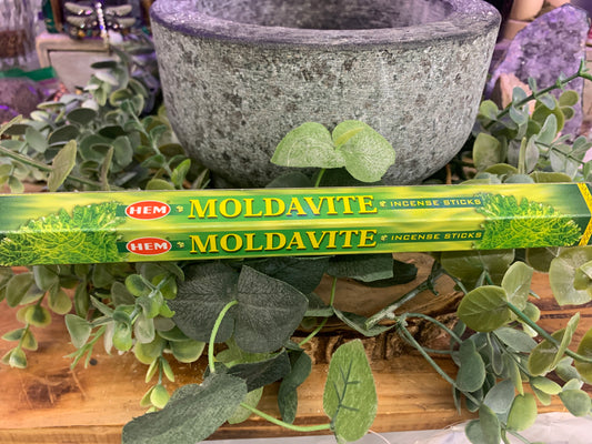 Moldavite Incense Sticks
