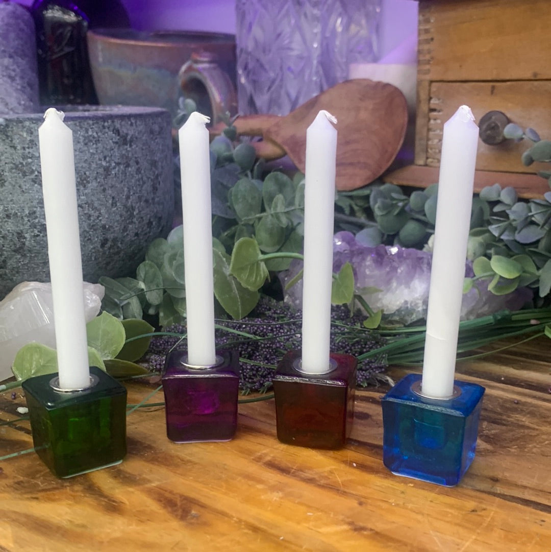 Chime Candle Holder - Glass