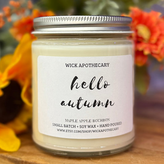 Hello Autumn Soy Candle
